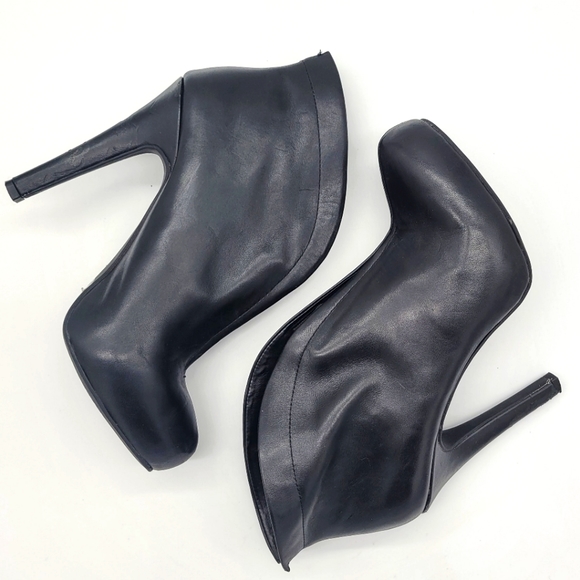 Jessica Simpson Shoes - Jessica Simpson Allest Black Ankle High Heel Boot Stiletto Boots Women’s Sz 7M
